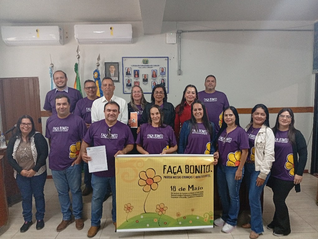 Câmara de Caracol debate combate ao abuso infantil e homenageia atletas do vôlei em sessão ordinária
